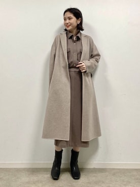 INDIVI(SHOP STAFF)さん（レディース・163cm）の秋コーディネート