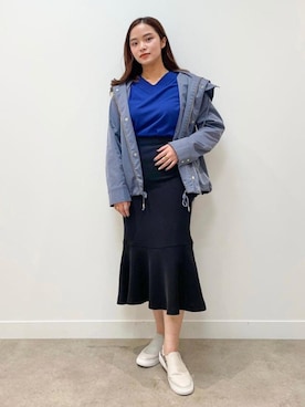INDIVI(SHOP STAFF)さん(レディース・160cm)の秋コーディネート