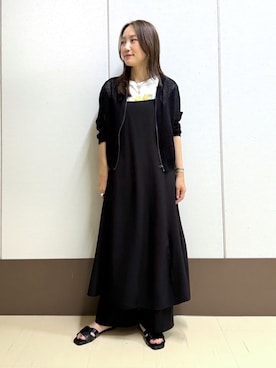 INDIVI(SHOP STAFF)さん（レディース・153cm）の夏コーディネート