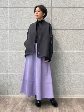 「INDIVI（インディヴィ）のアイテム」を使った、INDIVI(SHOP STAFF)さん（レディース・155cm）の秋コーディネート