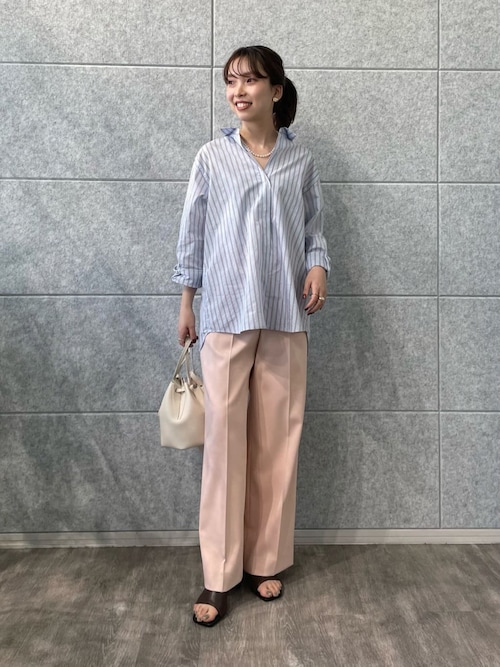 新品未使用品【INDIVI】ジャケット＋ワイドパンツ S　 白　ホワイト INDIVI｜サスペンダー付きツイルワイドパンツ | Rakuten Fashion