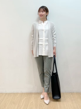 「シック」｜「アイテム（その他）」を使った、INDIVI(SHOP STAFF)さん（レディース・153cm）の春コーディネート