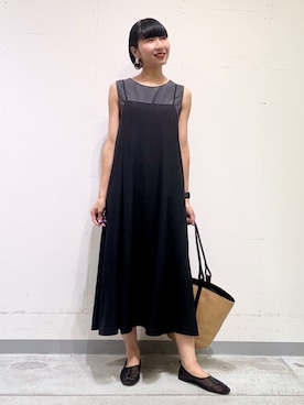 INDIVI(SHOP STAFF)さん（レディース・153cm）の夏コーディネート