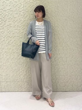INDIVI(SHOP STAFF)さん(レディース・153cm)の夏コーディネート