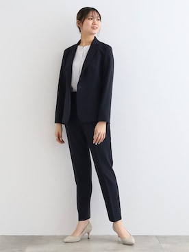 INDIVI(SHOP STAFF)さん（レディース・165cm）の春コーディネート