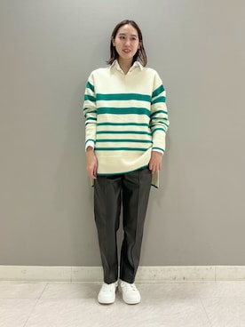 INDIVI(SHOP STAFF)さん(レディース・161cm)の秋コーディネート