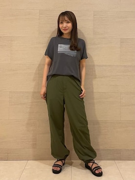 INDIVI(SHOP STAFF)さん（レディース・153cm）の夏コーディネート