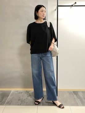 INDIVI(SHOP STAFF)さん(レディース・153cm)の夏コーディネート