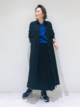 「INDIVI（インディヴィ）のアイテム」を使った、INDIVI(SHOP STAFF)さん（レディース・158cm）の秋コーディネート