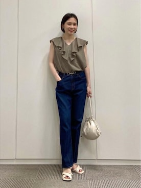 INDIVI(SHOP STAFF)さん(レディース・163cm)の秋コーディネート
