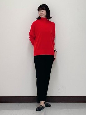 INDIVI(SHOP STAFF)さん(レディース・157cm)の秋コーディネート