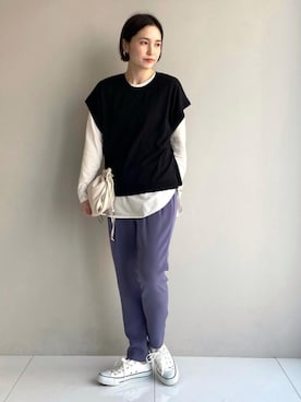 INDIVI(SHOP STAFF)さん(レディース・163cm)の秋コーディネート