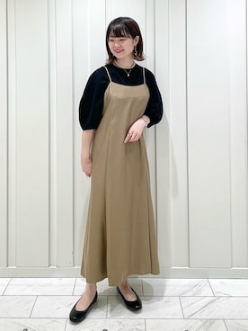 「デイリーカジュアル」｜「アイテム（その他）」を使った、INDIVI(SHOP STAFF)さん（レディース・159cm）の夏コーディネート