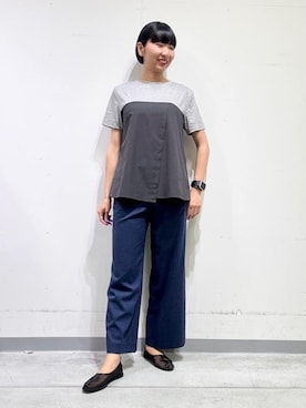 INDIVI(SHOP STAFF)さん(レディース・153cm)の夏コーディネート