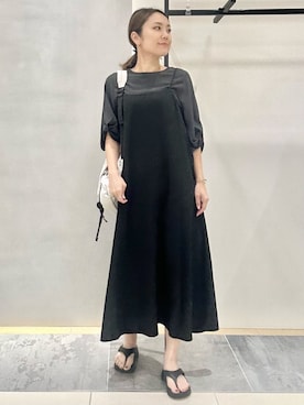 INDIVI(SHOP STAFF)さん（レディース・155cm）の夏コーディネート
