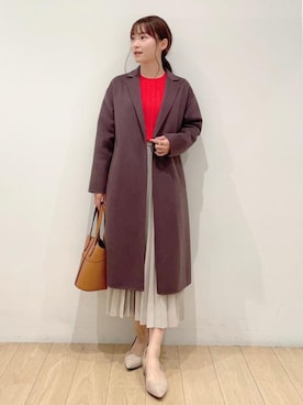 INDIVI(SHOP STAFF)さん(レディース・153cm)の秋コーディネート