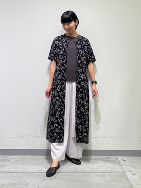 「INDIVI（インディヴィ）のアイテム」を使った、INDIVI(SHOP STAFF)さん（レディース・168cm）の夏コーディネート