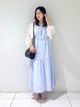 INDIVI(SHOP STAFF)さん(レディース・155cm)の夏コーディネート