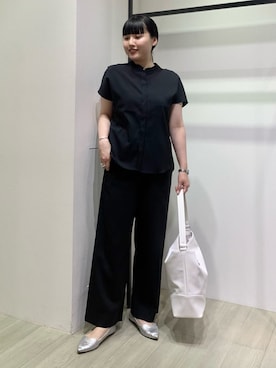 INDIVI(SHOP STAFF)さん（レディース・159cm）の夏コーディネート