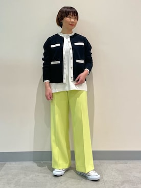 INDIVI(SHOP STAFF)さん(レディース・153cm)の春コーディネート