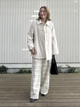 「アイテム（その他）」を使った、INDIVI(SHOP STAFF)さん（レディース・158cm）の冬コーディネート