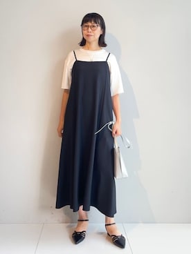 INDIVI(SHOP STAFF)さん(レディース・161cm)の夏コーディネート