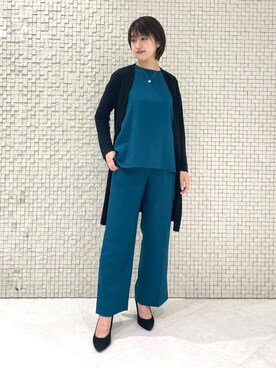 「デイリーカジュアル」｜「アイテム（その他）」を使った、INDIVI(SHOP STAFF)さん（レディース・164cm）の夏コーディネート