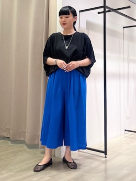 INDIVI(SHOP STAFF)さん(レディース・153cm)の夏コーディネート