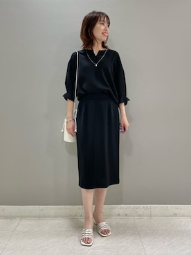INDIVI(SHOP STAFF)さん（レディース・159cm）の夏コーディネート