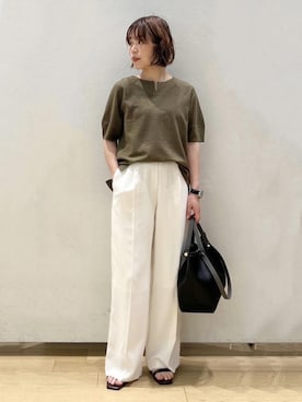 INDIVI(SHOP STAFF)さん(レディース・156cm)の夏コーディネート