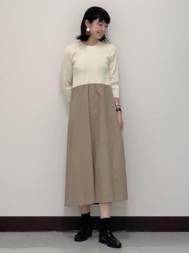 INDIVI(SHOP STAFF)さん(レディース・157cm)の秋コーディネート