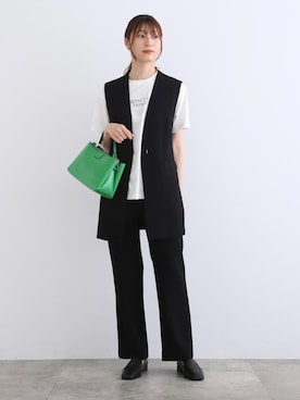 「INDIVI（インディヴィ）のアイテム」を使った、INDIVI(SHOP STAFF)さん（レディース・167cm）の秋コーディネート