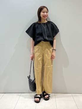 INDIVI(SHOP STAFF)さん(レディース・152cm)の夏コーディネート