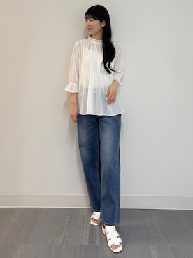 INDIVI(SHOP STAFF)さん(レディース・162cm)の夏コーディネート