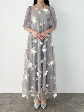 「atlo（アトロ）のアイテム」を使った、SHOP STAFFさん（レディース・163cm）の夏コーディネート