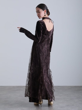 「atlo（アトロ）のアイテム」を使った、SHOP STAFFさん（レディース・164cm）の冬コーディネート