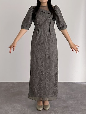 「PourVous（プールヴー）のアイテム」を使った、SHOP STAFFさん（レディース・158cm）の春コーディネート
