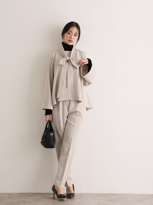 ジレフォーマルセットアップセレモニー 入園式 卒園式 母親 40代 30代