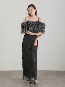 「atlo（アトロ）のアイテム」を使った、SHOP STAFFさん（レディース・171cm）の春コーディネート