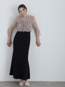 「結婚式コーデ」｜SHOP STAFFさん（レディース・171cm）の春コーディネート