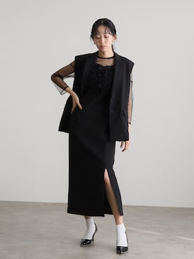 「atlo（アトロ）のアイテム」を使った、SHOP STAFFさん（レディース・162cm）の秋コーディネート