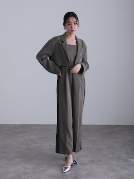 「atlo（アトロ）のアイテム」を使った、SHOP STAFFさん（レディース・164cm）の冬コーディネート