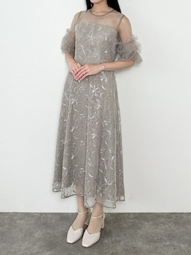 「PourVous（プールヴー）のアイテム」を使った、SHOP STAFFさん（レディース・163cm）の夏コーディネート