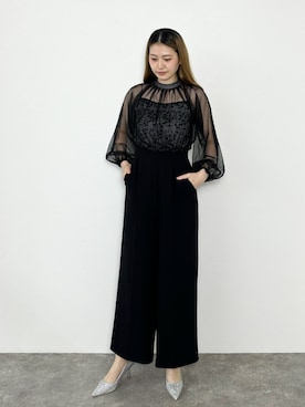 「PourVous（プールヴー）のアイテム」を使った、SHOP STAFFさん（レディース・167cm）の夏コーディネート