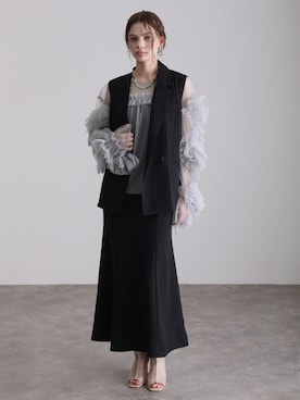 「結婚式コーデ」｜SHOP STAFFさん（レディース・171cm）の春コーディネート