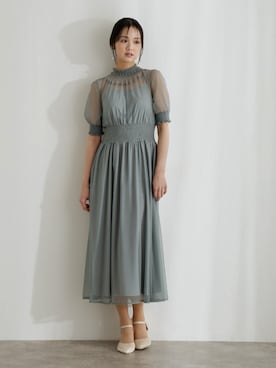 「PourVous（プールヴー）のアイテム」を使った、SHOP STAFFさん（レディース・168cm）の春コーディネート