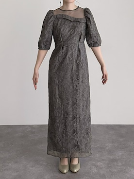 「PourVous（プールヴー）のアイテム」を使った、SHOP STAFFさん（レディース・153cm）の春コーディネート
