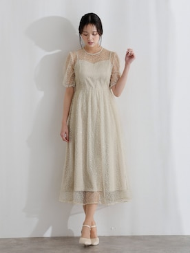 「PourVous（プールヴー）のアイテム」を使った、SHOP STAFFさん（レディース・168cm）の春コーディネート