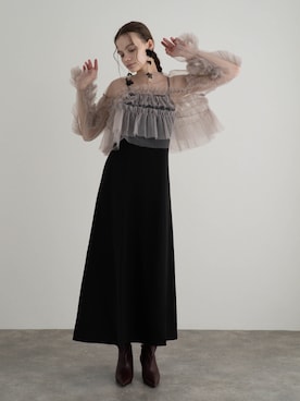 「atlo（アトロ）のアイテム」を使った、SHOP STAFFさん（レディース・171cm）の春コーディネート