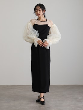 「atlo（アトロ）のアイテム」を使った、SHOP STAFFさん（レディース・162cm）の秋コーディネート